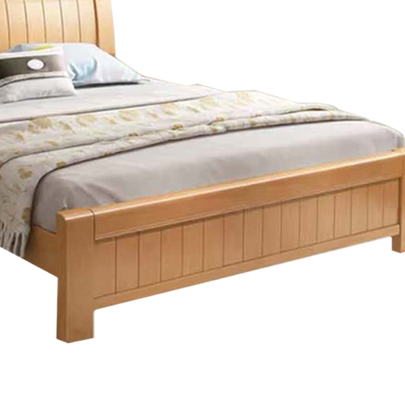 匡大办公家具实木床1520米橡木床5厘米棕垫床头柜kd10171