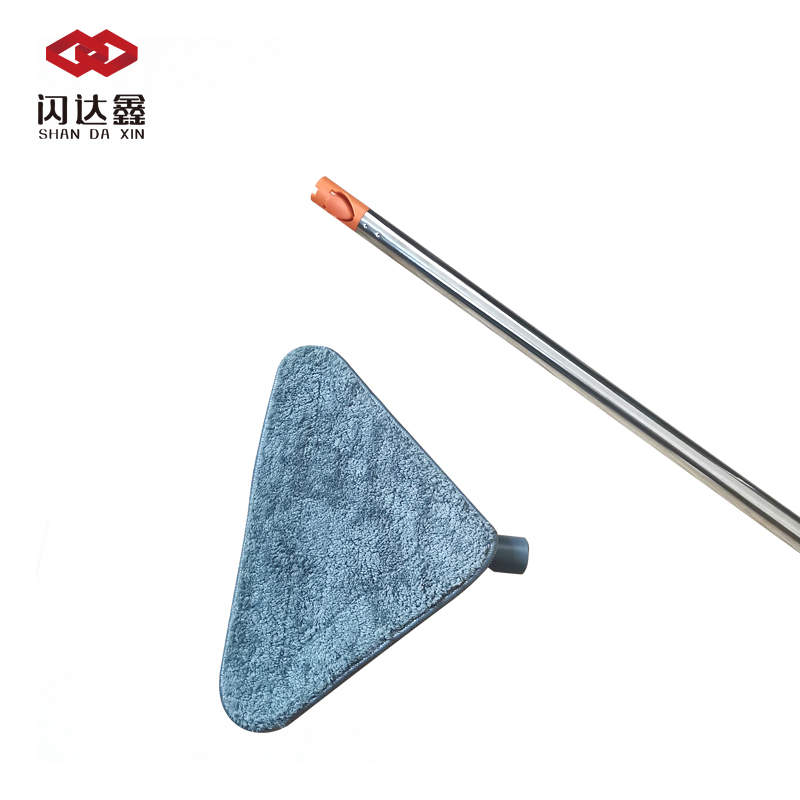 闪达鑫 多用途多角度灵活旋转可伸缩三角拖把 21*21*26CM 127cm /个高清大图