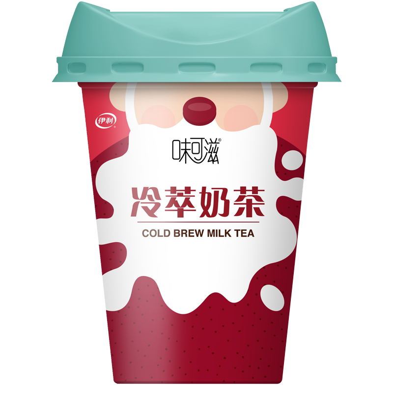 伊利 味可滋冷萃奶茶红绿限定CP装 250ml*15盒【新老包装随机发货】