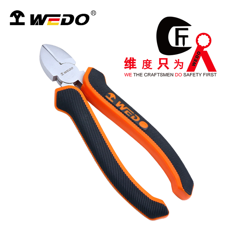 维度WEDO斜口钳斜嘴钳（德标工业级）6寸160mm HG353-06 /把高清大图