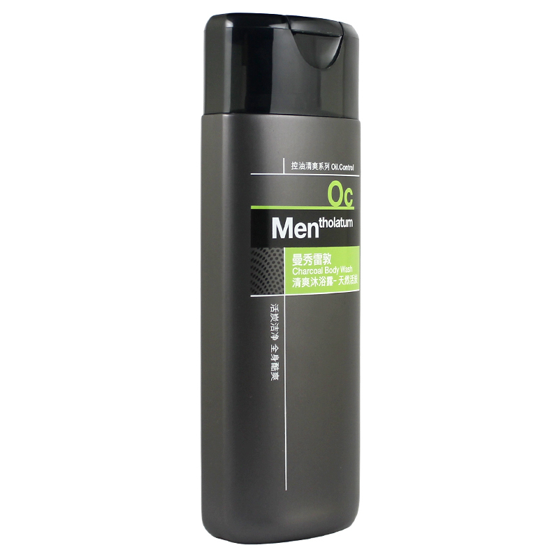 曼秀雷敦(MENTHOLATUM)男士沐浴露（天然活炭）200ml（单位：瓶）