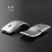 乐默折叠无线蓝牙双模鼠标LMS-802 黑色