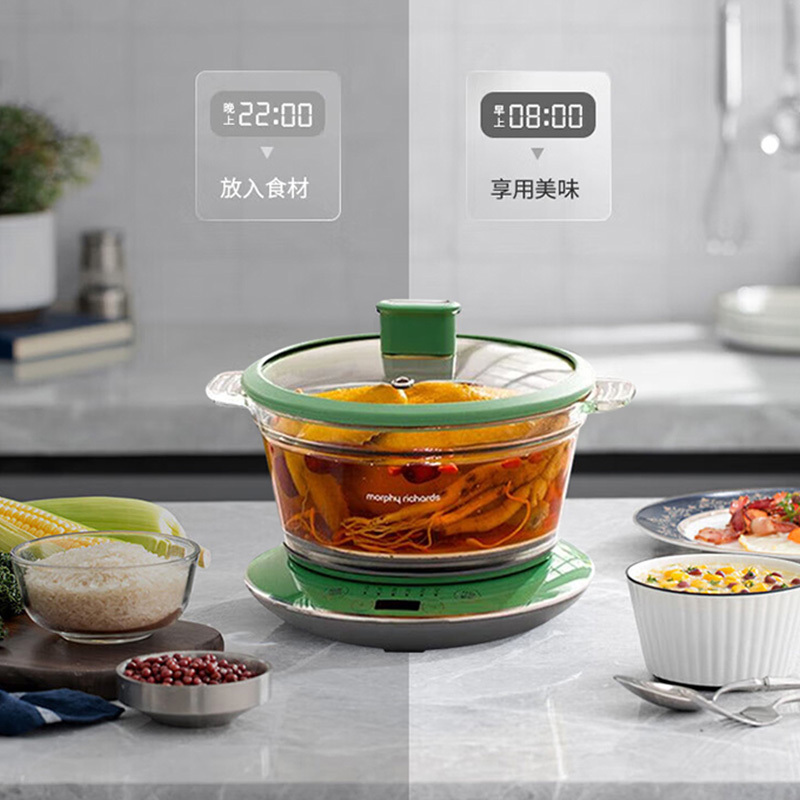 摩飞电炖锅预约定时隔水炖盅隔热防烫耐磨耐用MR9081高清大图