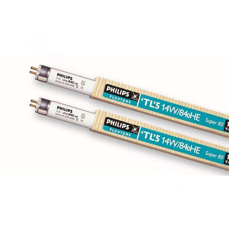 飞利浦 PHILIPS TL5 HE 14W/827 Philips T5直管荧光灯(型)14W暖色 21个