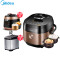 美的(Midea) 电压力锅 HT5085PG 5L 浓香鼎釜 IH电磁加热 105Kpa 家用高压锅智能压力饭煲