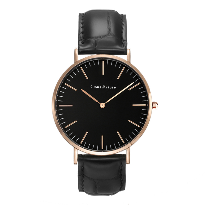 英国clouskrause男士石英表视频