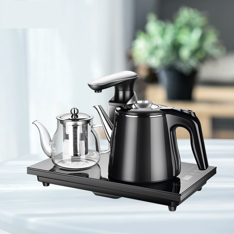 全自动上水壶电热烧水壶保温一体家用泡茶专用抽水茶台具加水套装