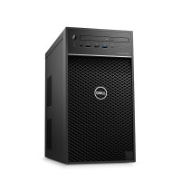 戴尔(DELL)T3650图形工作站主机台式机电脑设计师渲染仿真计算视屏编辑 T3640升级款 I7-11700 8核 2.5GHz 16G内存/256固+1T硬/P1000-4G