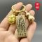 金钱袋|黄铜葫芦钥匙扣挂件纯铜钱袋汽车钥匙链招财挂饰纳福生肖礼物