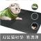 新款上架双层猫砂垫防带出 防水止滑猫垫子猫咪垫环保EVA宠物猫垫 黑色 XS29*29cm