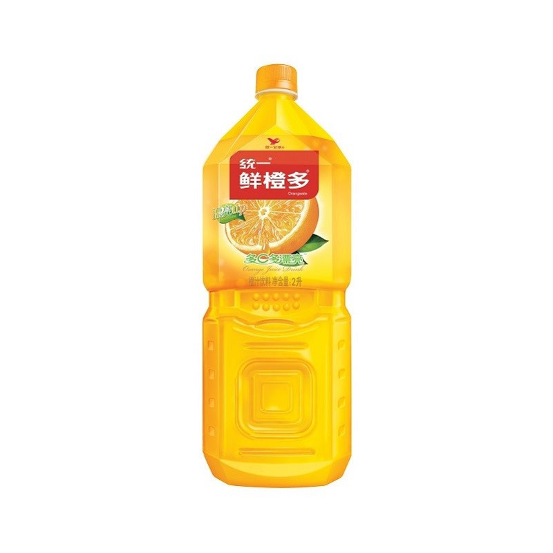 统一鲜橙多2l