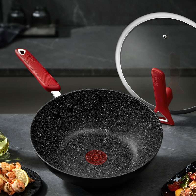 苏泊尔 火红点无油烟炒锅.星星石系列/PC30W8高清大图
