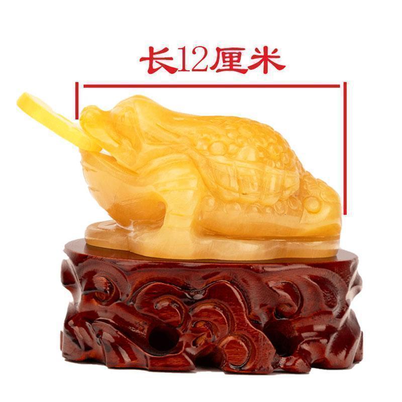 美帮汇玉石金蟾摆件富贵金蝉三足蟾蜍店铺客厅玄关开业礼品高清大图