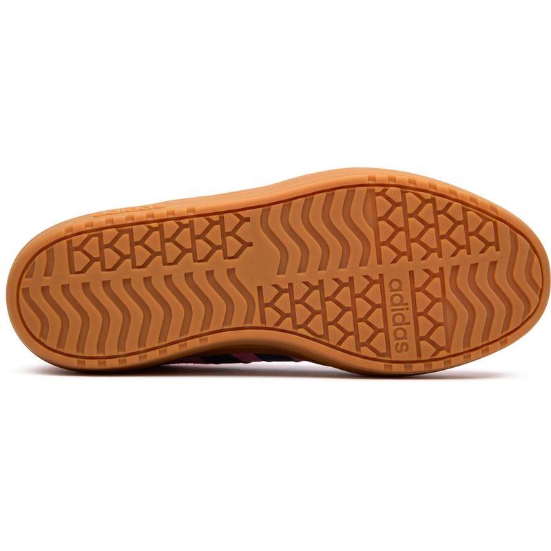 阿迪达斯(adidas)女士休闲板鞋复古潮流拼色系带运动鞋绿橙撞色经高清大图