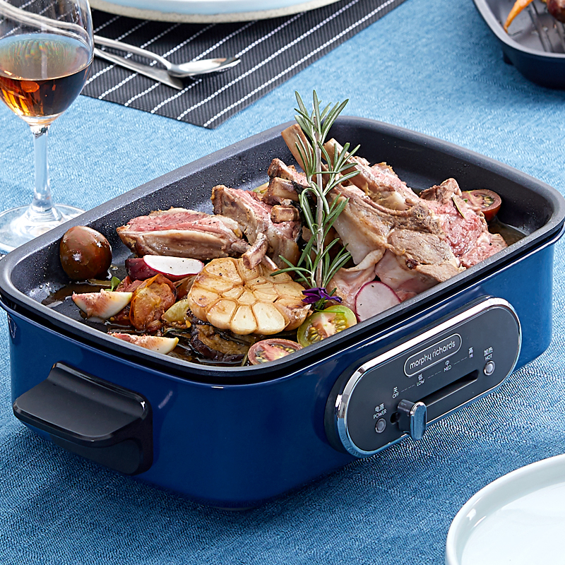 [狂欢价]摩飞电火锅配件平烤盘MR1015高清大图