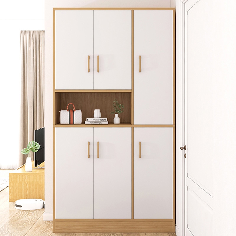 法耐鞋柜家用门口新款玄关柜高立式大容量入门简约收纳柜子阳台储物柜