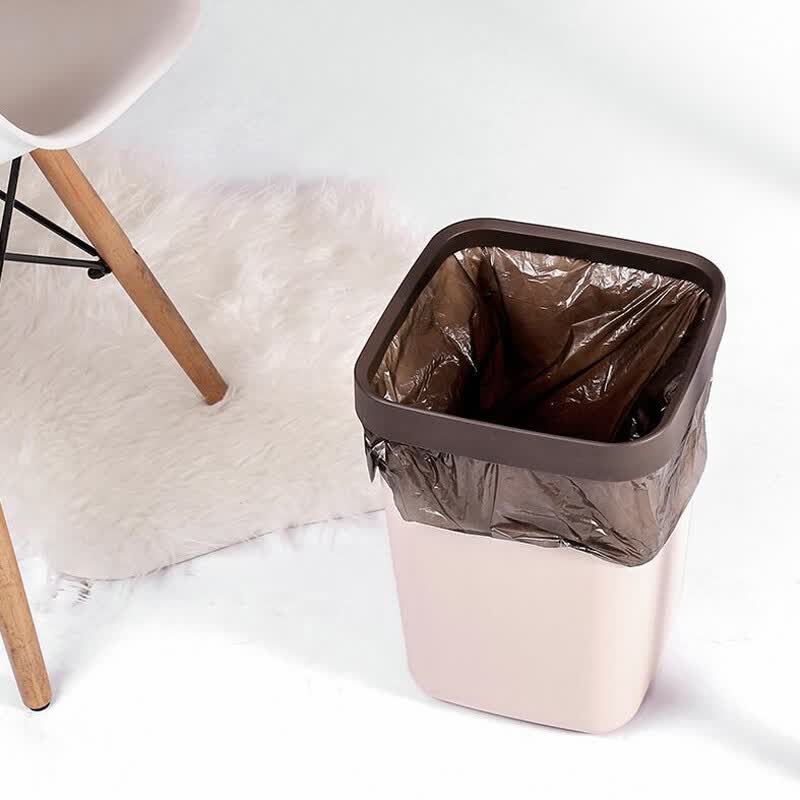 科力邦(Kelibang)KB1002-J1 垃圾袋 一次性90只装 35*45cm/3卷双面1.5丝 商用平口黑色高清大图