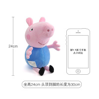 小猪佩奇PeppaPig 儿童毛绒玩具正版玩偶公仔 男女孩儿童卡通安抚公仔类3-6岁30厘米款