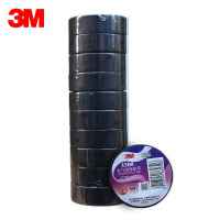 3M 1500 绝缘胶带 黑色 10卷/套
