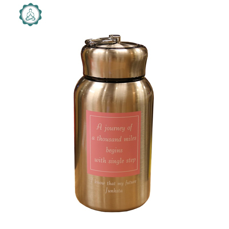 大容量户外过滤网便携手提不锈钢男女士泡茶水带保温杯