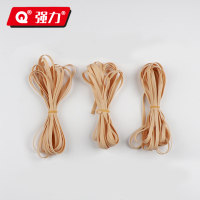 强力(QIANGLI) 高弹性初学者耐打耐磨训练带线网球单人网球回弹训练器 6米皮筋3条装