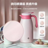 AKAW 日本进口 316不锈钢保温壶 家用大容量热水壶 1.5L/2L/2.5L 真空隔断热保温瓶