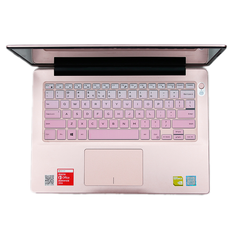 dell戴尔键盘膜适用于灵越14燃54885480笔记本贴燃7000按键套防尘罩|高透气象胶[买1送1]