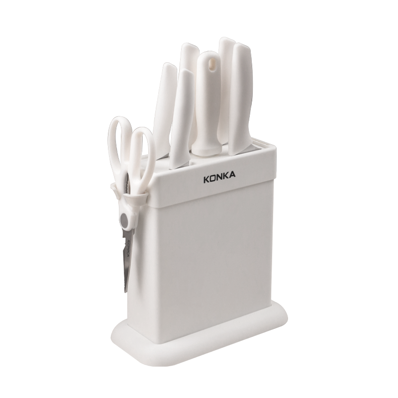 康佳刀具（厨房八件套）KDJ-0802 355*160*240mm 象牙白