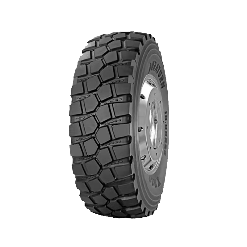 德安通轮胎1600R20/16.00R20-22PR Y811真空胎适配陕汽三代重型高机动高清大图