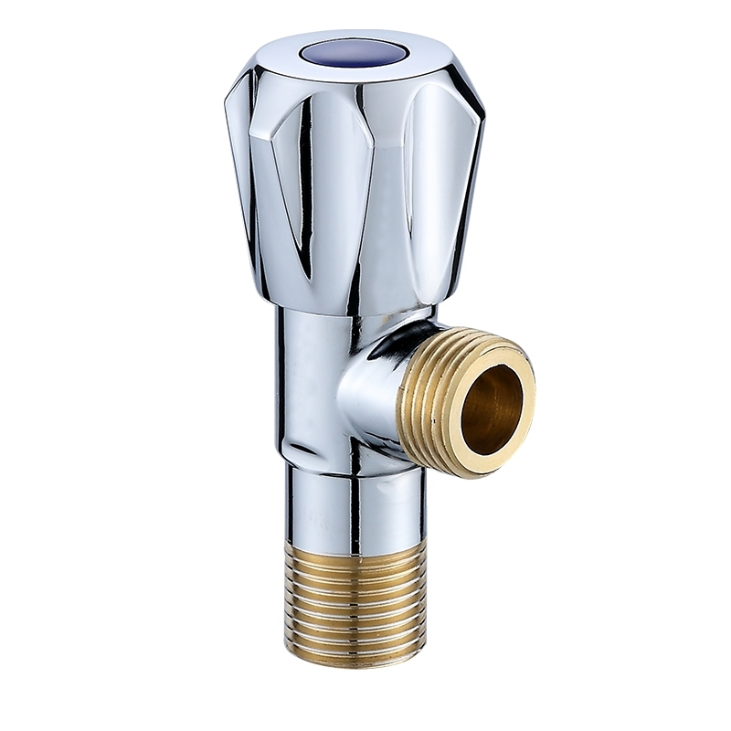 定制三角阀铜冷热水阀门古达开关不锈钢4分加厚三通马桶热水器止分水