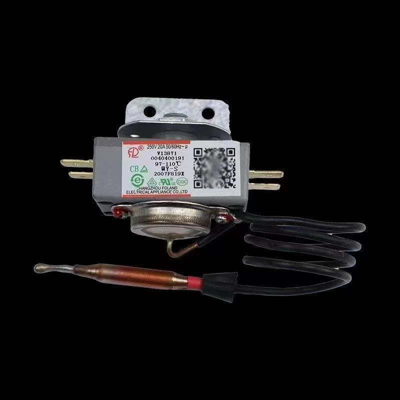 海尔电热水器温控器开关3D226H-J1(GE) 85度 20A 250V 4个插脚高清大图