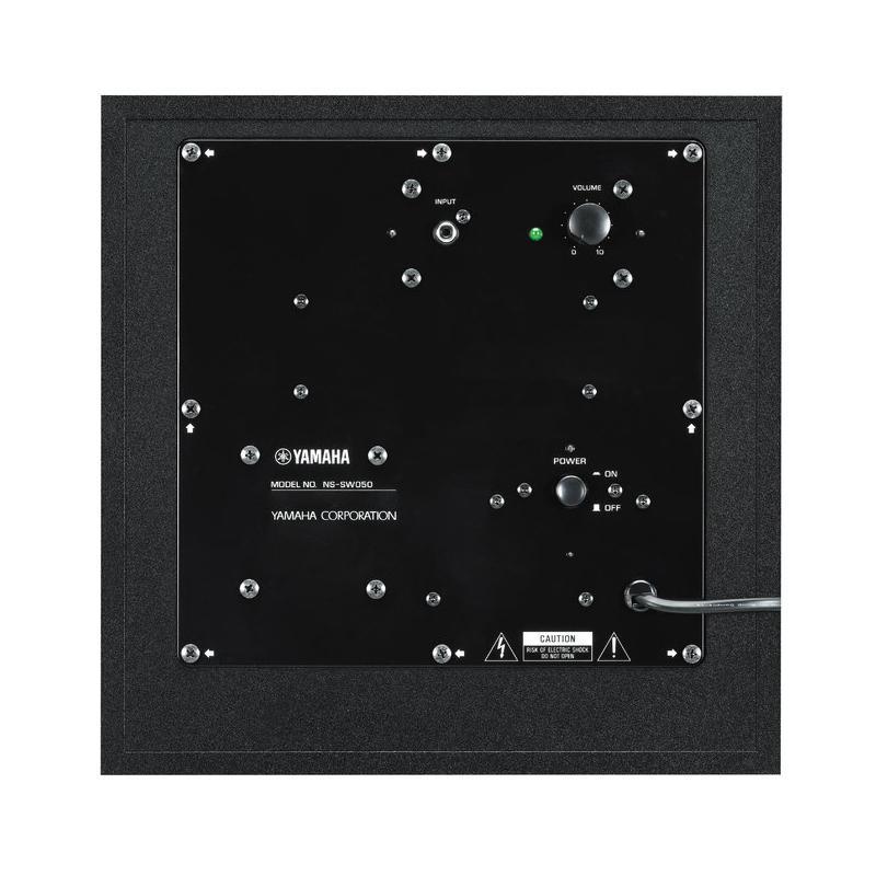 雅马哈(Yamaha)NS-SW050音响 音箱 家庭影院 有源低音炮(8英寸/100W) 家用低音喇叭