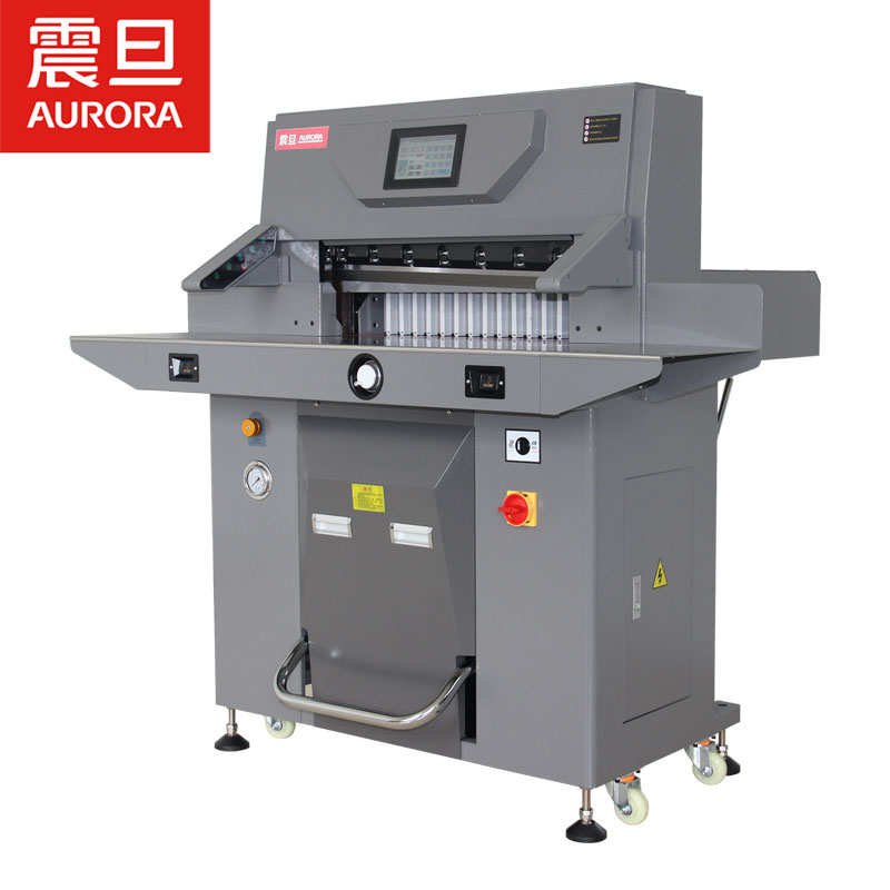 震旦AC6700PX 双液压切纸机(7寸全触屏 双液压系统 红外安全保护 裁切厚度:100mm 裁切宽度:670mm)高清大图