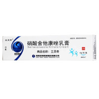 立灵奇 硝酸舍他康唑乳膏10g*1支/盒皮肤科用药官方旗舰店正品