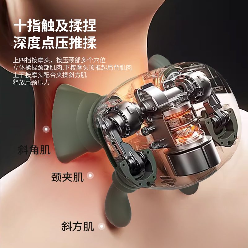 HYUNDAI 肩颈按摩仪HY-015高清大图