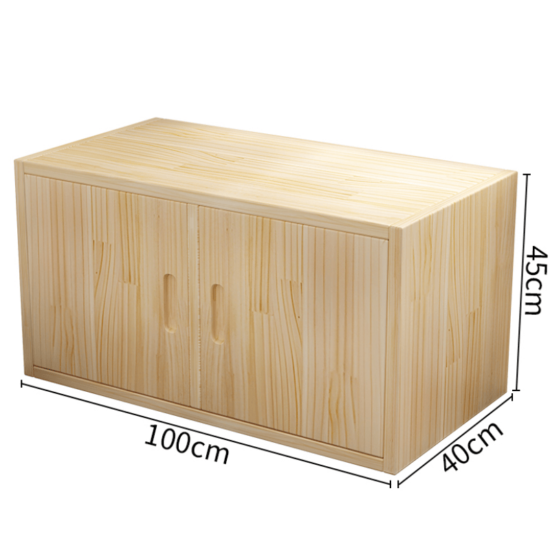 鑫木樽收纳柜100*40*45cm个高清大图