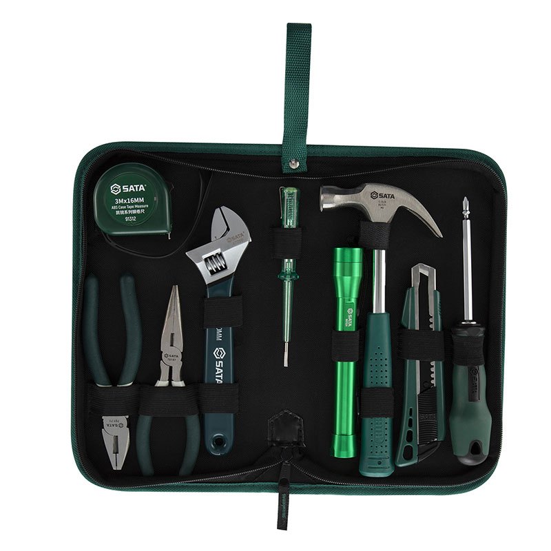 世达(SATA)11件司机随车工具组套 维修组套 手动工具套装 06011 1套