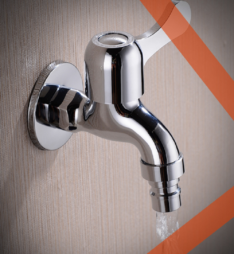 dudoo 科恩 ke037 全铜单冷洗衣机水龙头4分快开水嘴卫生间浴室水咀