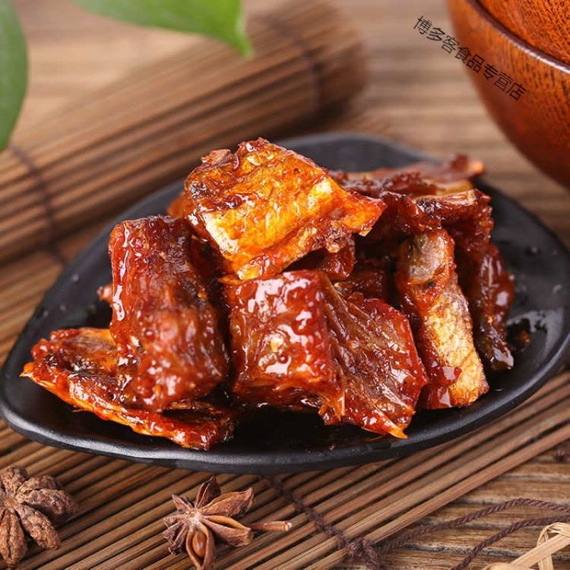 鱼排超辣2包洞庭风味特产香辣鱼尾零食鱼干年货批发图片