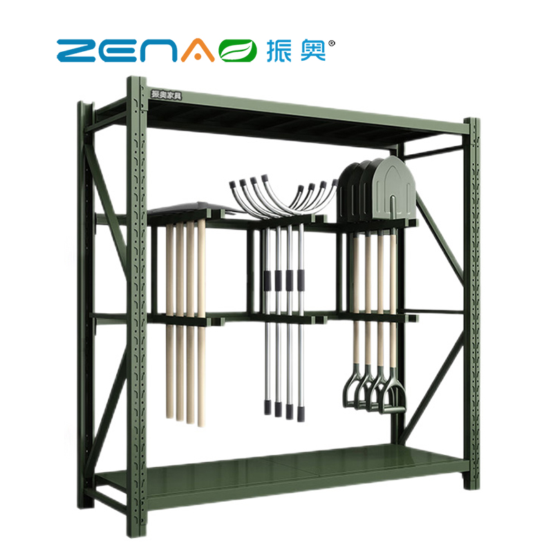 振奥 锹镐架铁锹铁铲工具架货架装备存放架 2*0.6m