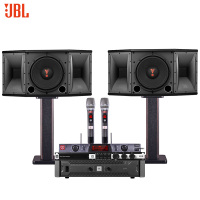 JBL KM310家庭卡拉OK套装 家庭KTV音响套装全套 专业卡拉OK客厅K歌音箱KTV套装 点歌机音响功放组合全套