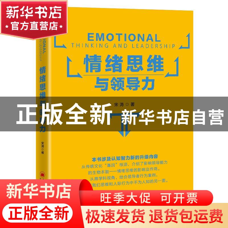 正版 情绪思维与领导力 宋涛 中国经济出版社 9787513666091 书籍高清大图