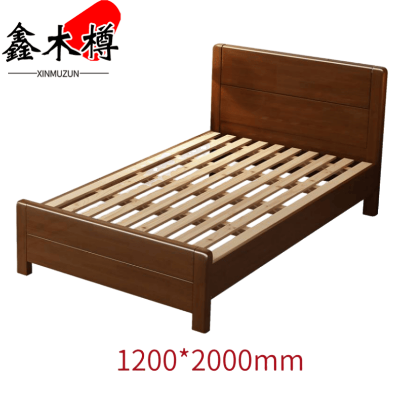鑫木樽床120*200*95cm张高清大图
