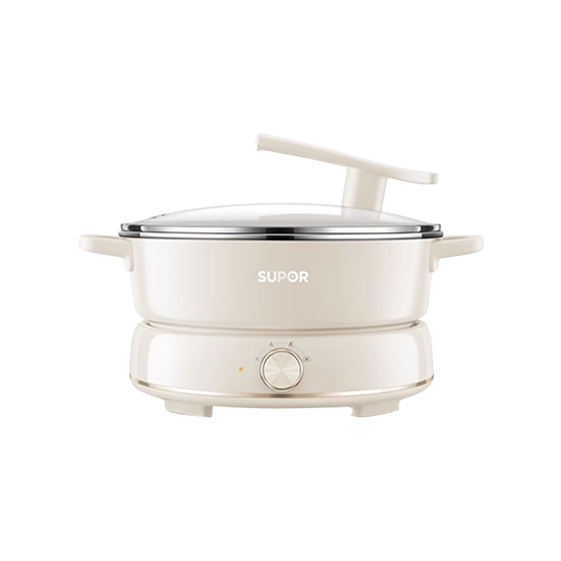 苏泊尔（SUPOR）多功能锅家用电火锅6L大容量电煮锅电炒锅分体式设计2000W3档火力一机多能煮火锅专用锅H30YK