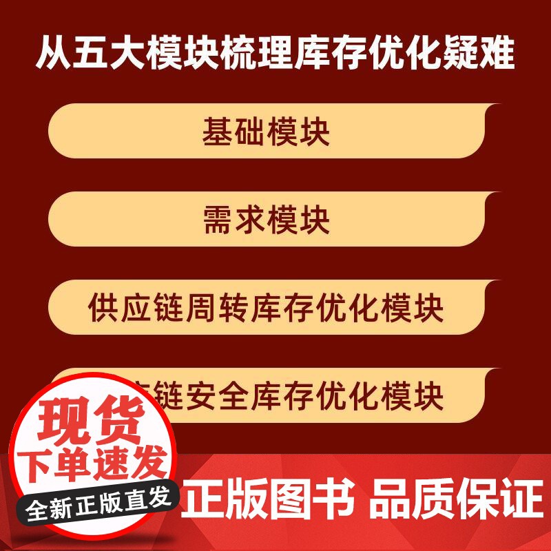 供应链库存控制:基于AI的科学库存管理策略 十四五供应链网络结构设计标准化流程规范化制度采购库存管理实战手册实用工具书籍高清大图