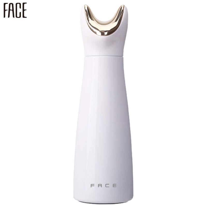 Face保温杯 FB-037 420ml 男女学生通用316不锈钢保温杯 便携网红ins抖音创意水杯子
