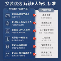 [国补]华帝(vatti)5.2KW火力燃气灶大火双眼灶厨房家用台式嵌入式可调节灶具JZT-i10071B 天然气