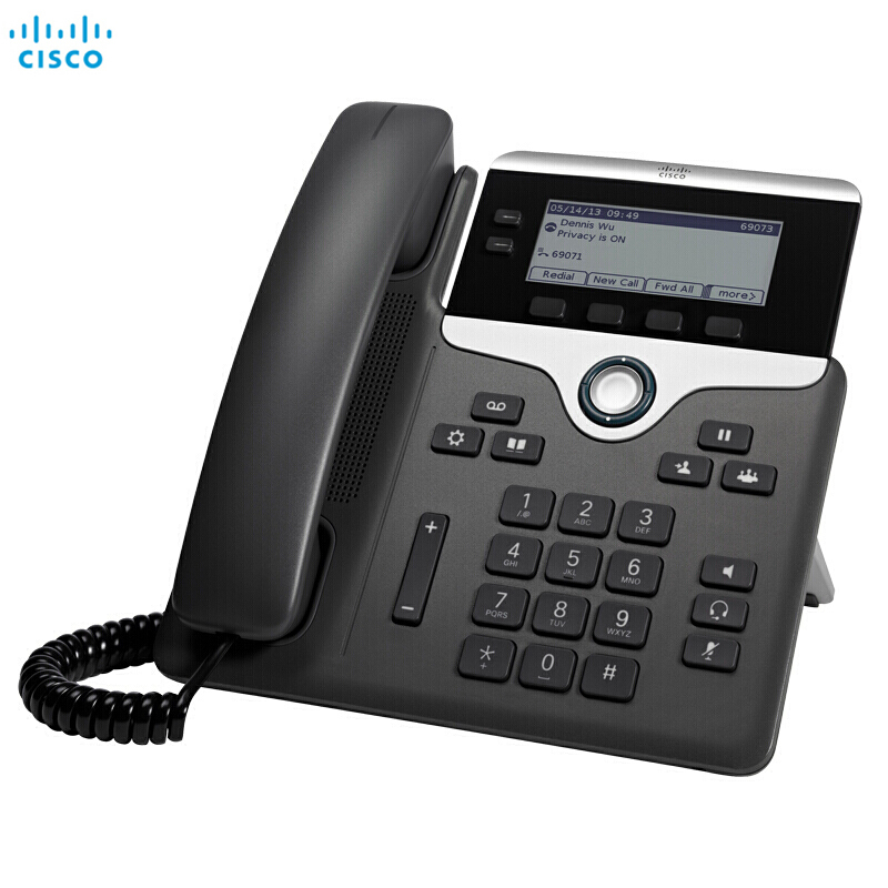 思科(CISCO)CP-7821-K9 企业级会议音频办公语音网络IP电话机