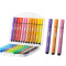 得力 70658 粗三角杆水彩笔(混)(24支/盒)