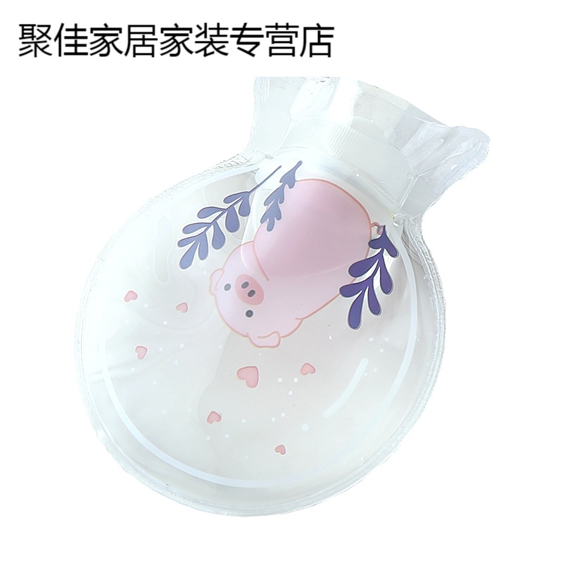 家柏饰(CORATED)冬季热水袋女注水暧水袋学生宿舍透明迷你随身保暖小号暧手宝高清大图